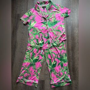 ROOM SERVICE Tropical Pajamas Set Size M